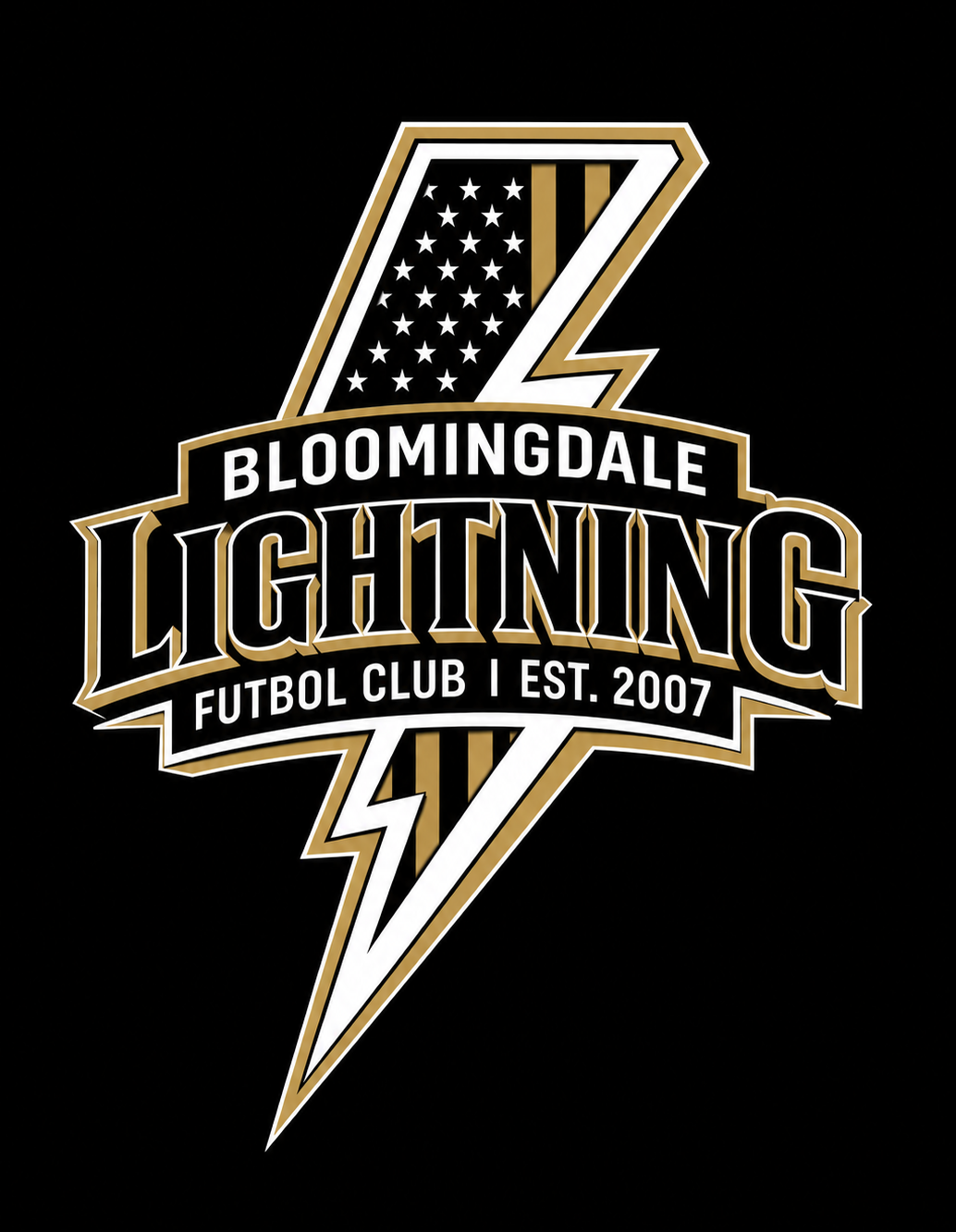 Bloomingdale Lightning crest