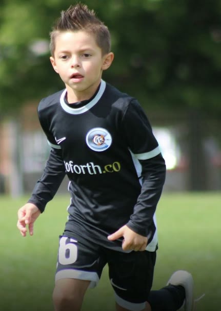 WCOB player in the club kit during a Super Y League match