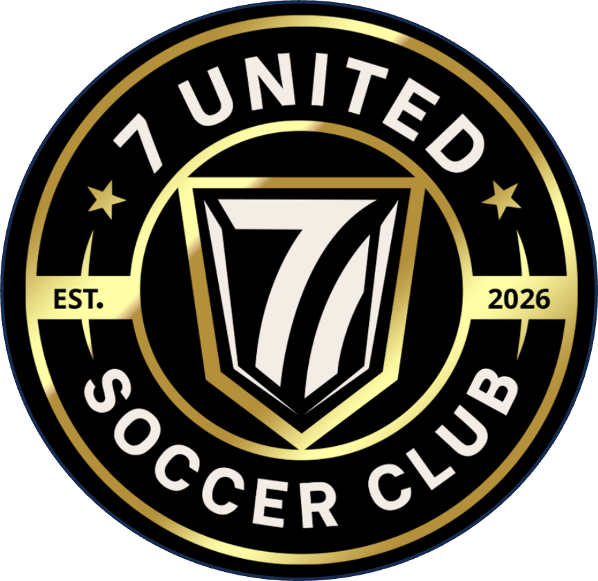 7 United Soccer Club crest